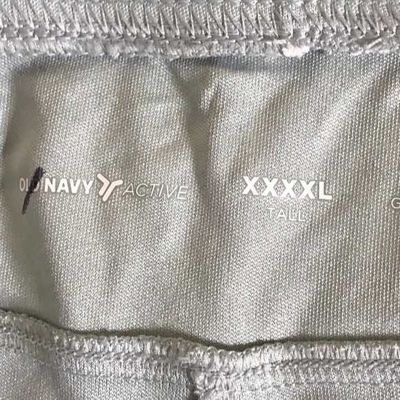 NWT OLD Navy Men’s Big & Tall Athletic Mesh Basketball Grey Shorts Size 4XL - Picture 2 of 7